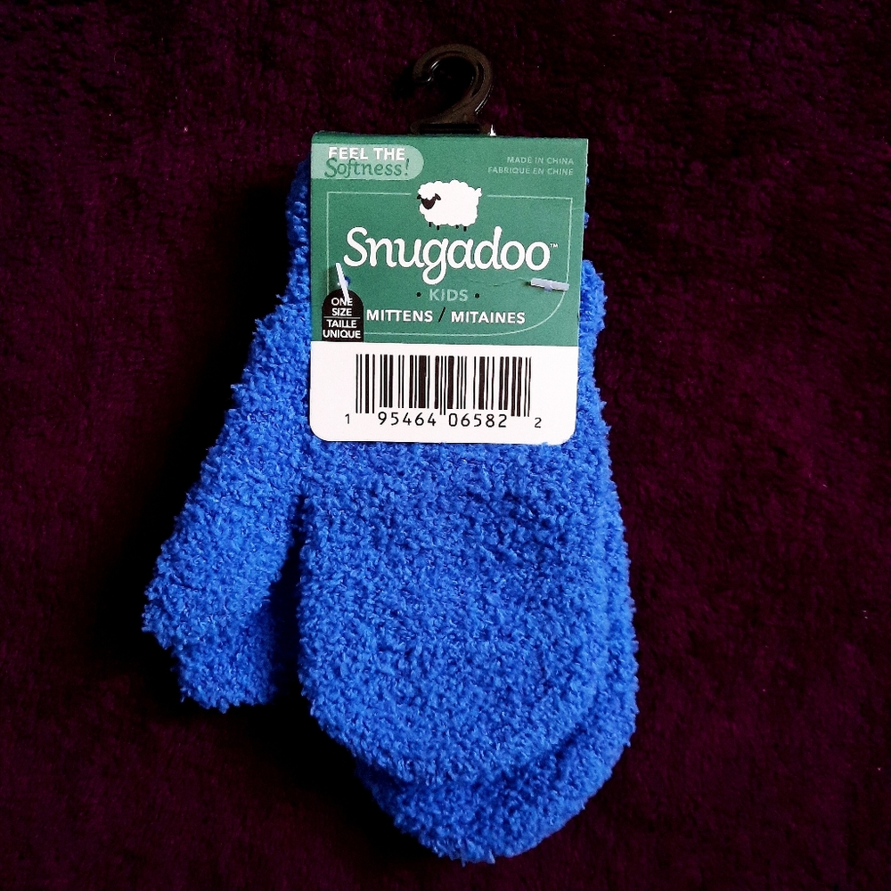 Snugadoo Blue Kids Mittens